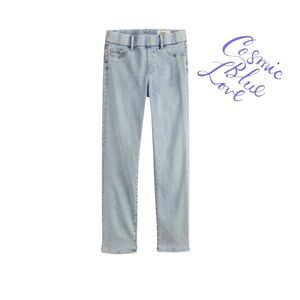 Cosmic Blue Love Women's Light Blue Ankle Jeans